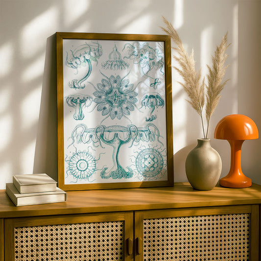 Ernst Haeckel Art Print | Plate 18: Linantha | Vintage Wall Art Poster