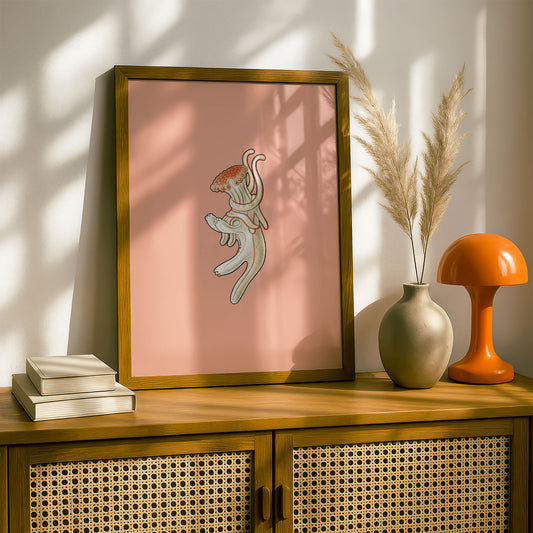 Ernst Haeckel Remixed Art Print 31: "Dancing" | Modern Design | Wall Art