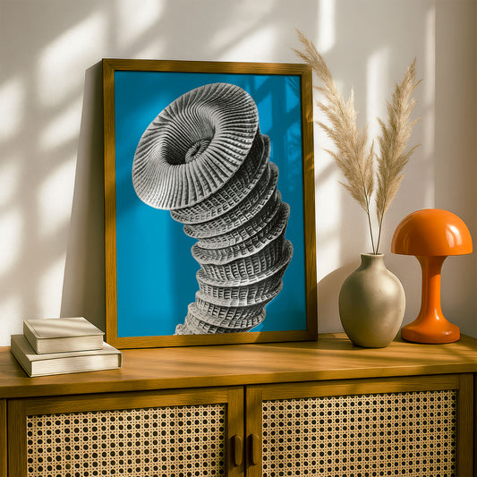 Ernst Haeckel Remixed Art Print 33 | Vintage Illustration | Modern Wall Art