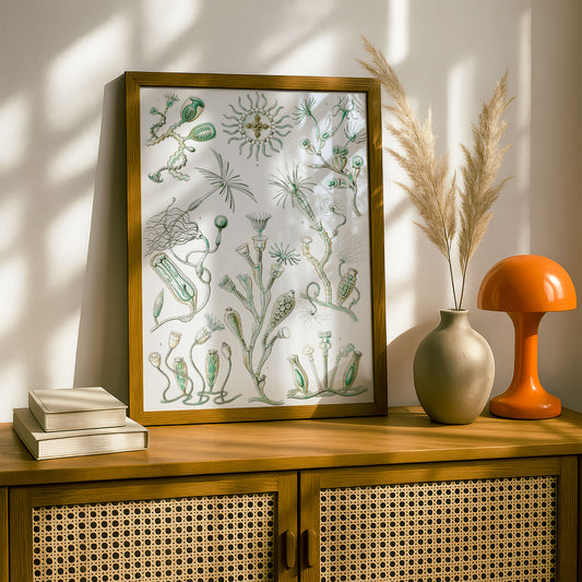 Ernst Haeckel Art Print | Plate 45: Campanulina | Vintage Wall Art Poster