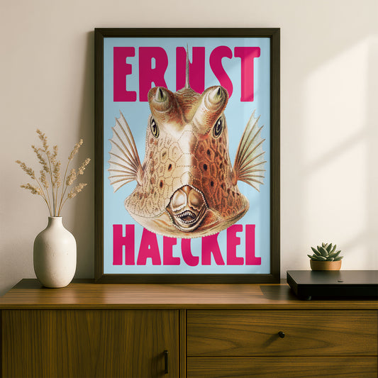 Ernst Haeckel Remixed Art Print 07 | Modern Design | Geometric Wall Art