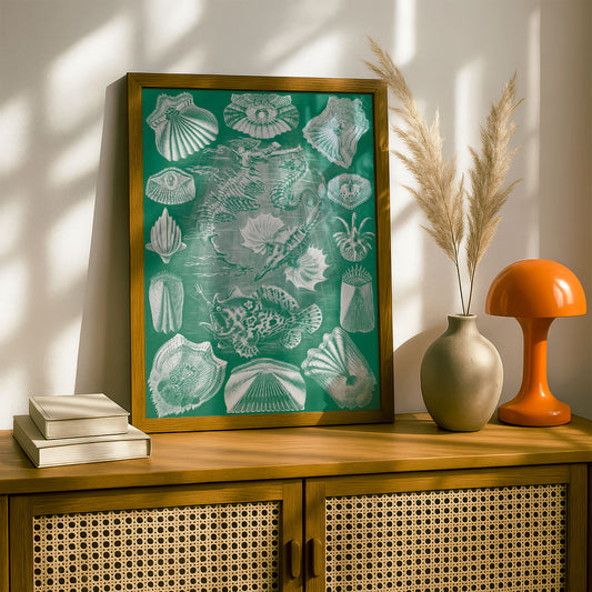 Ernst Haeckel Art Print | Plate 87: Pegasus | Quality Vintage Wall Art Poster