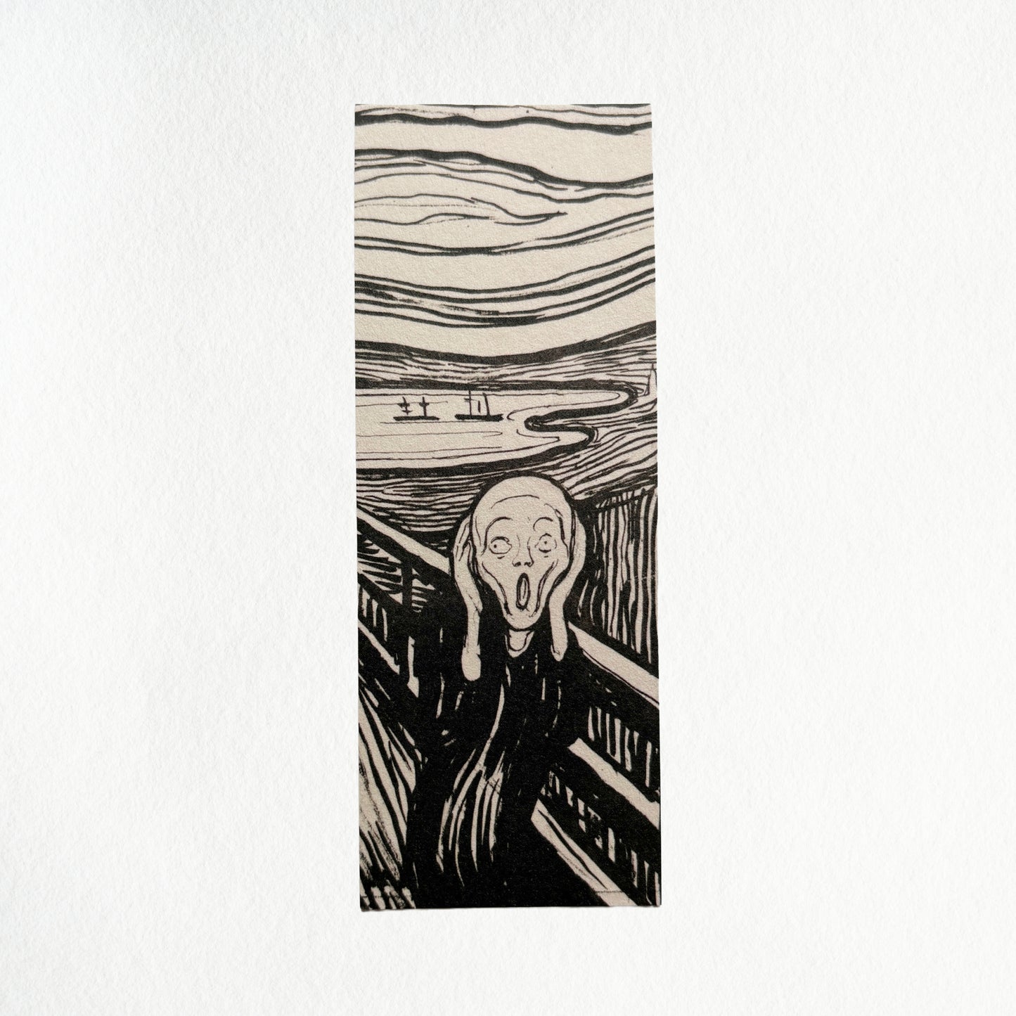The Scream Bookmark | Edvard Munch | Art Bookmark | Book Lover Gift