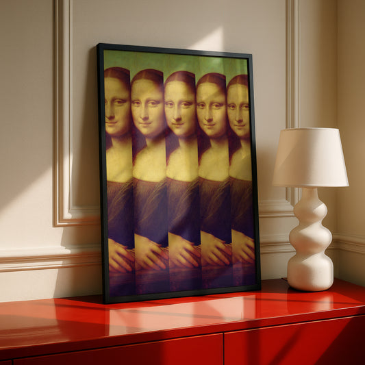Mona Lisa Variations 004 | Art Print