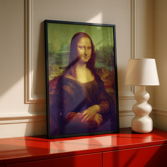 Mona Lisa Variations 008 | "Reverse" Art Print