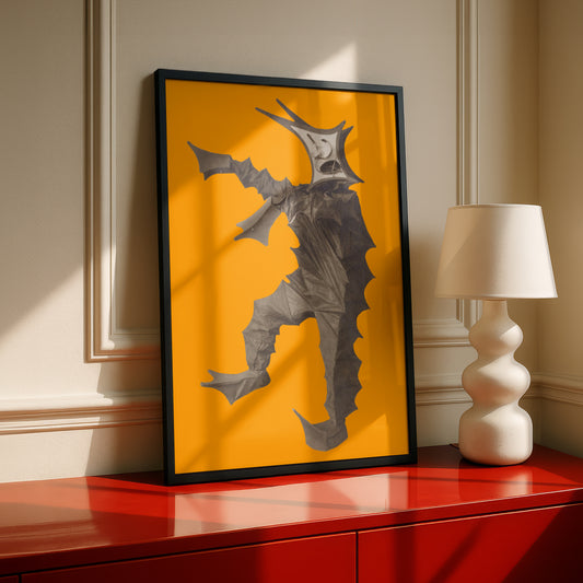 Spring Cattle Tanzmasken Print | Lavinia Schulz & Walter Holdt Dance Mask Photograph | German Expressionist Wall Art