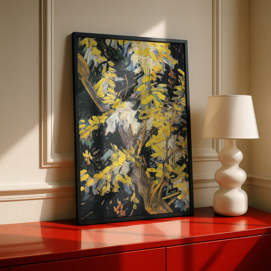 Blossoming Acacia Branches by Vincent Van Gogh | Premium Giclée Art Print | Museum Quality Wall Art