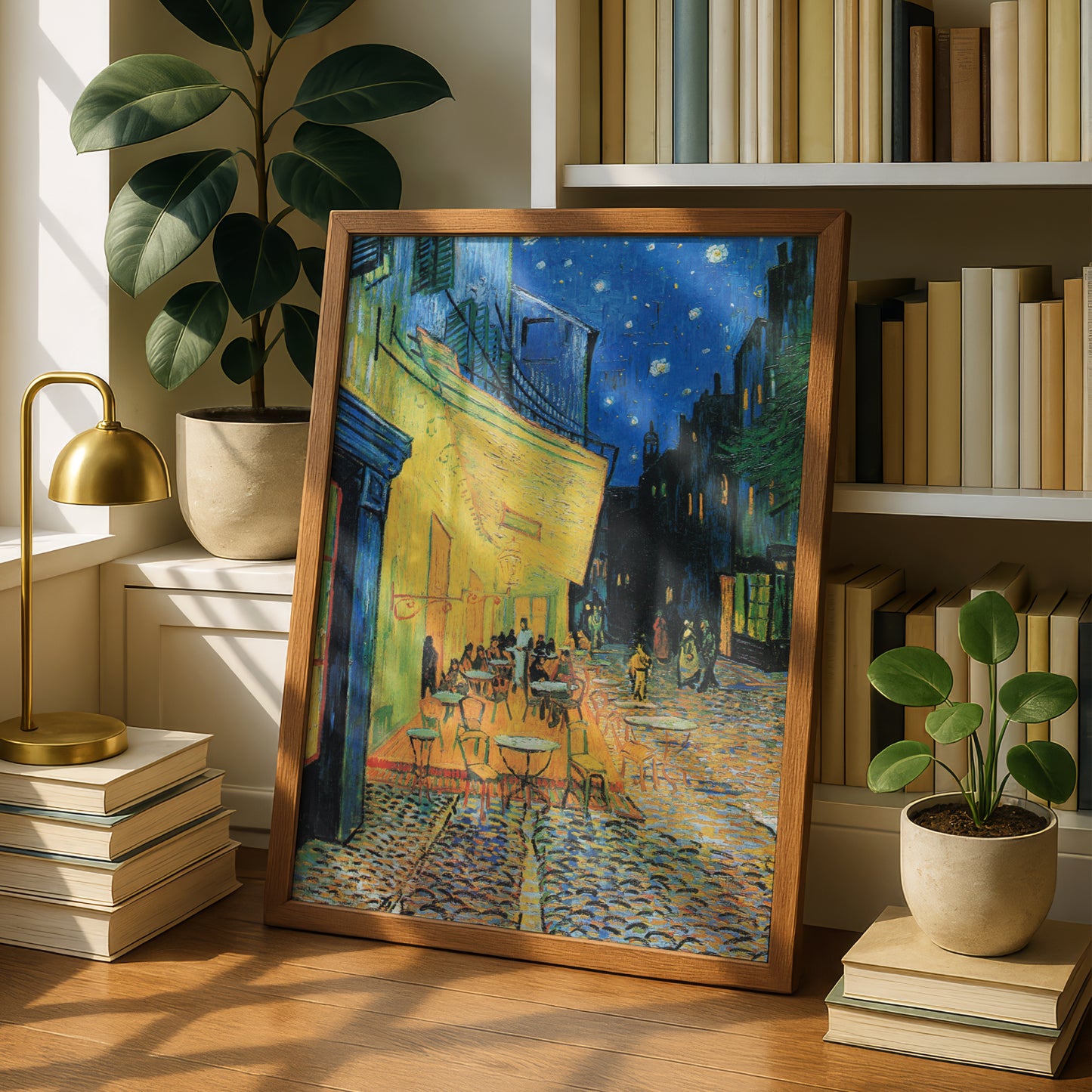 Cafe Terrace at Night by Vincent Van Gogh | Premium Giclée Art Print | Museum Quality Wall Art