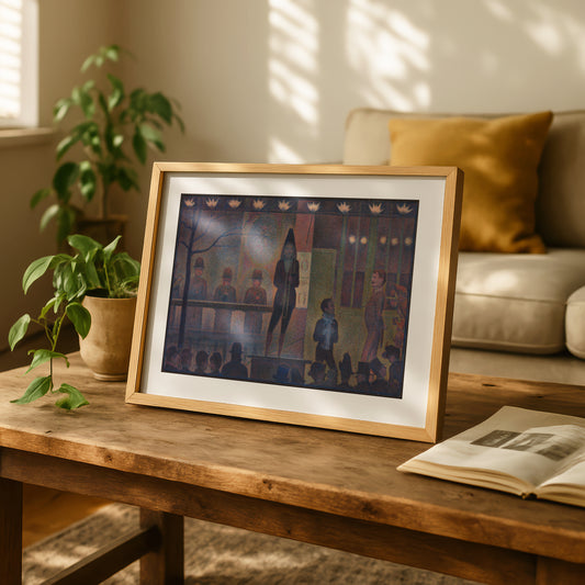 Circus Sideshow (Parade de Cirque) by Georges Seurat | Fine Art Print