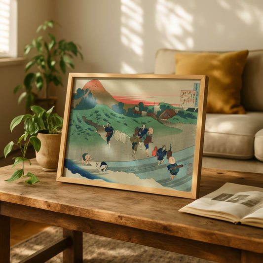 Empress Jito (Jito Tenno) by Katsushika Hokusai | Premium Art Print