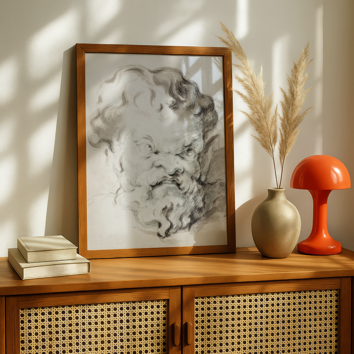 Head of Silenus by Paul Cezanne Print | Premium Giclee Art Print | Post-Impressionist Wall Art | Museum Quality Reproduction | Fine Art Print