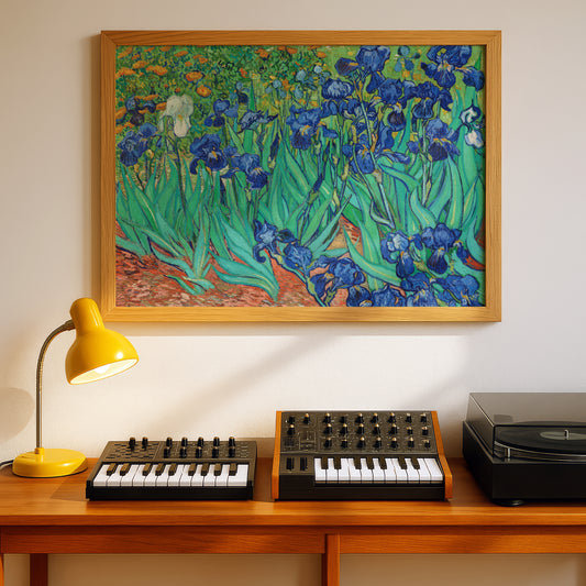 Irises (1889) by Vincent Van Gogh | Premium Giclée Art Print | Museum Quality Wall Art