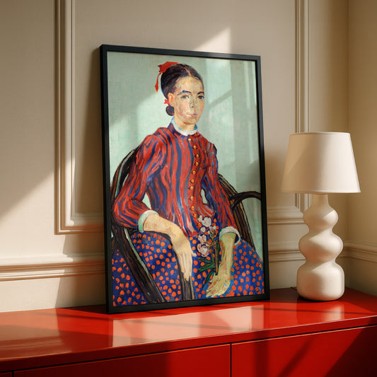 La Mousme by Vincent Van Gogh | Premium Giclée Art Print | Museum Quality Wall Art