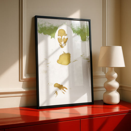 Mona Lisa Variations 009 | "White" Art Print