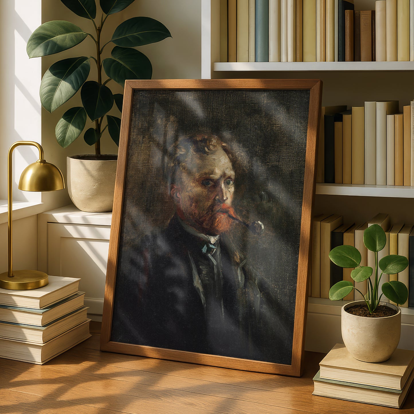 Self-Portrait (1886) Dark by Vincent Van Gogh | Premium Giclée Art Print | Museum Quality Wall Art