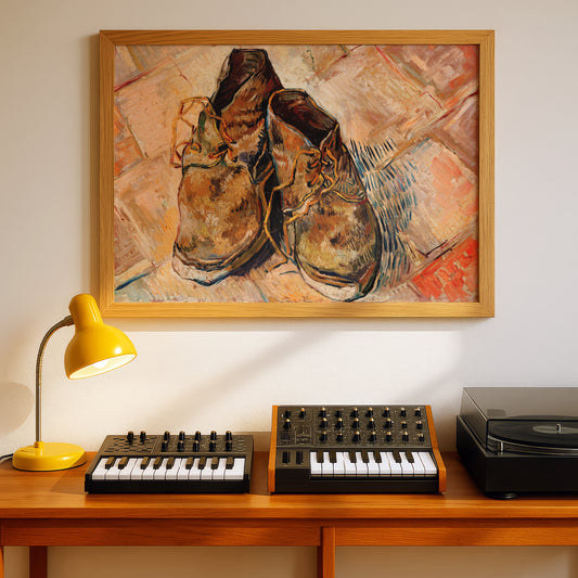 Shoes by Vincent Van Gogh | Premium Giclée Art Print | Museum Quality Wall Art