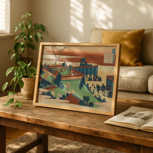 Sojo Henjo, Twelfth Poet by Katsushika Hokusai | Premium Art Print