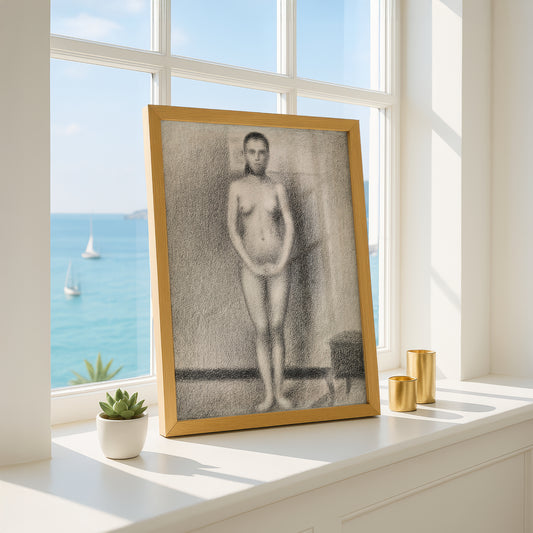 Study for Poseuses by Georges Seurat | Fine Art Print