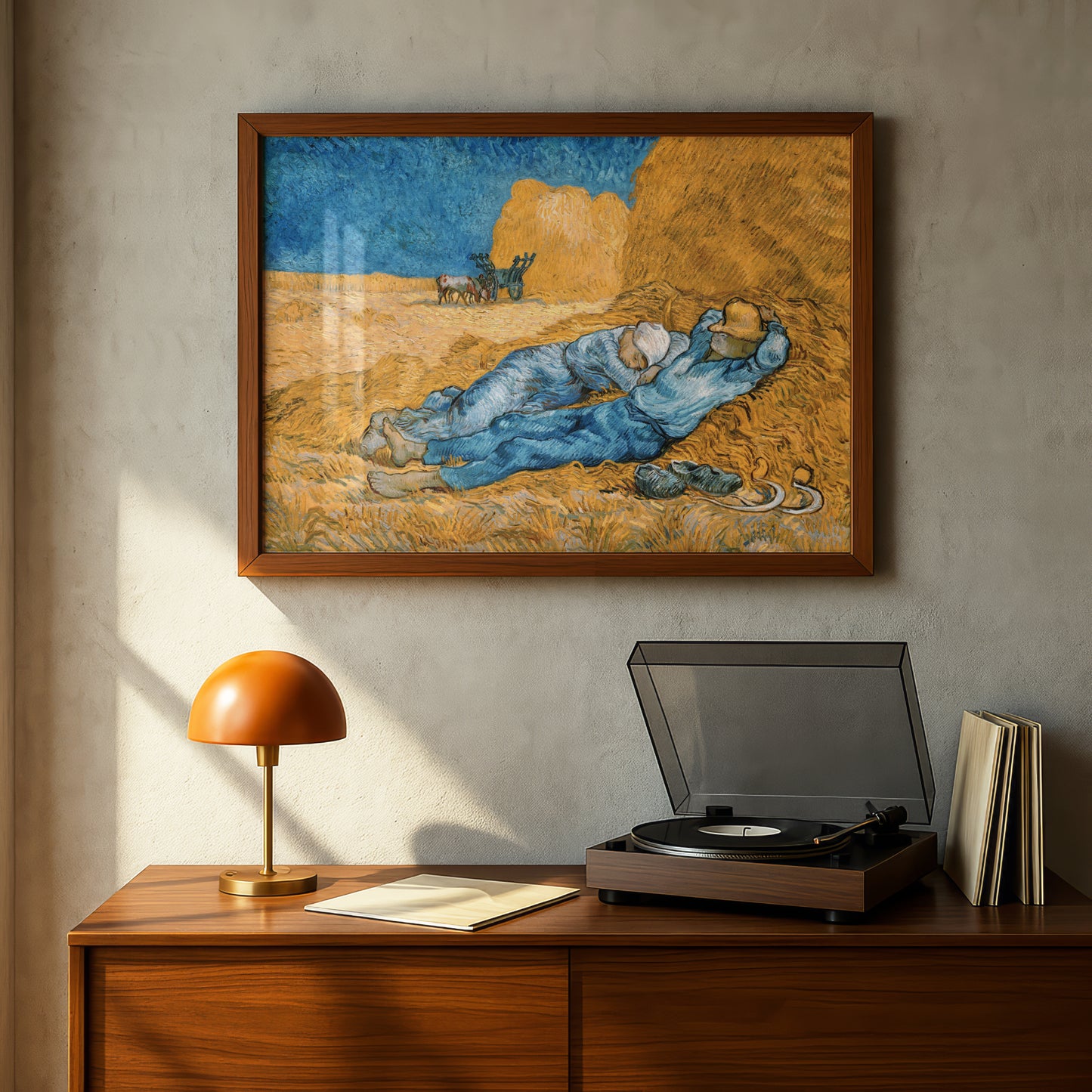 The Siesta by Vincent Van Gogh | Premium Giclée Art Print | Museum Quality Wall Art