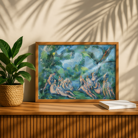 The Bathers by Paul Cezanne Print | Premium Giclee Art Print | Post-Impressionist Wall Art | Museum Quality Reproduction | Fine Art Print