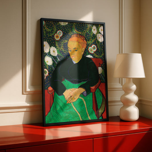 The Berceuse, Woman Rocking a Cradle by Vincent Van Gogh | Premium Giclée Art Print | Museum Quality Wall Art