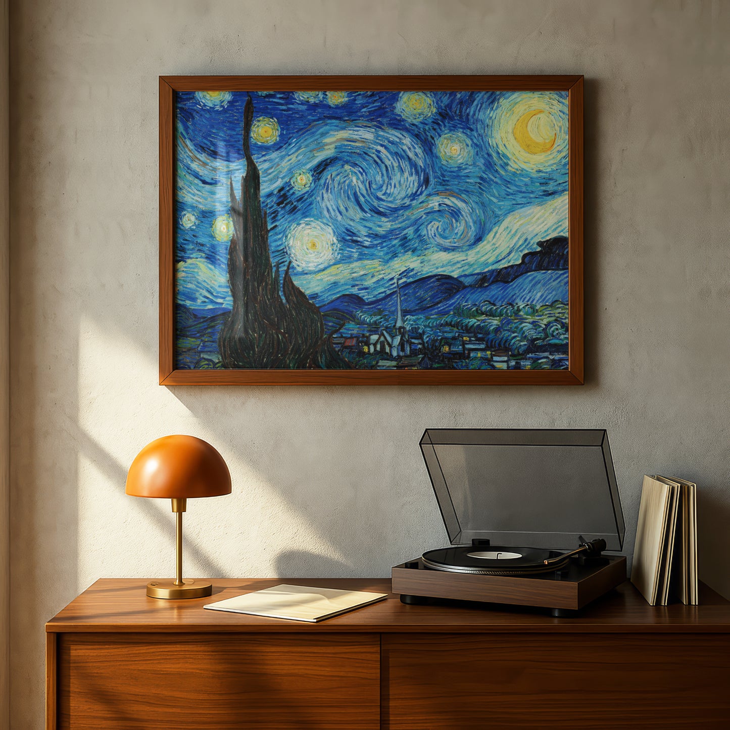 The Starry Night by Vincent Van Gogh | Premium Giclée Art Print | Museum Quality Wall Art