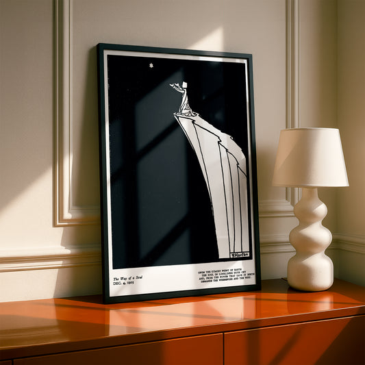 The Wherefore and the Why by William T Horton | Premium B&W Art Print