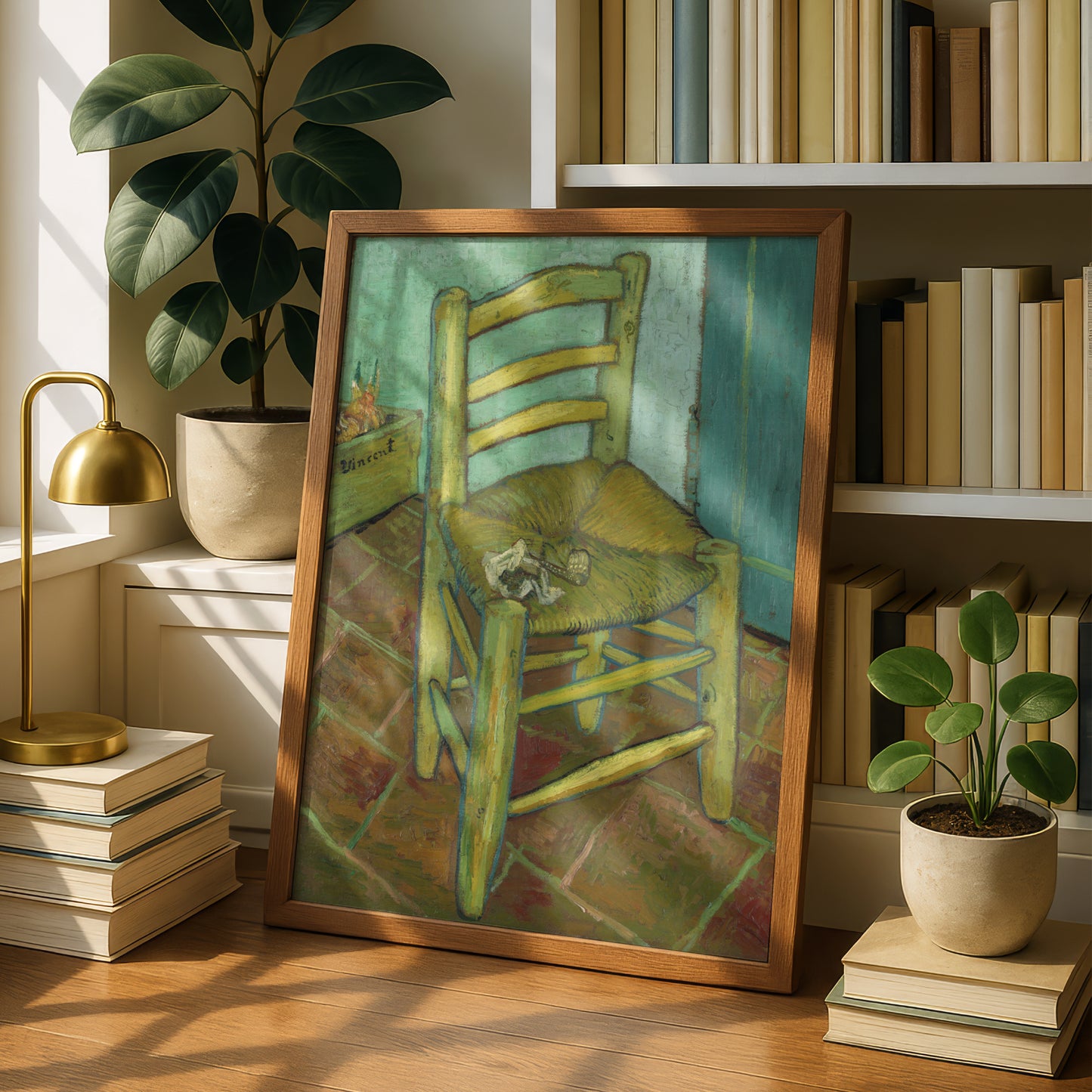 Van Gogh's Chair by Vincent Van Gogh | Premium Giclée Art Print | Museum Quality Wall Art