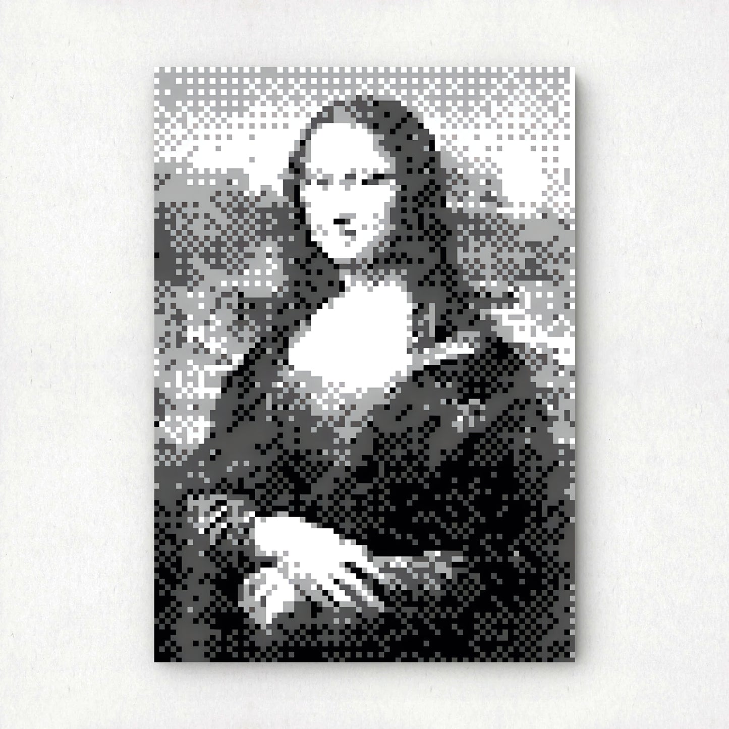 Mona Lisa Variations 023 | "Nintendo Game Boy Camera" Art Print