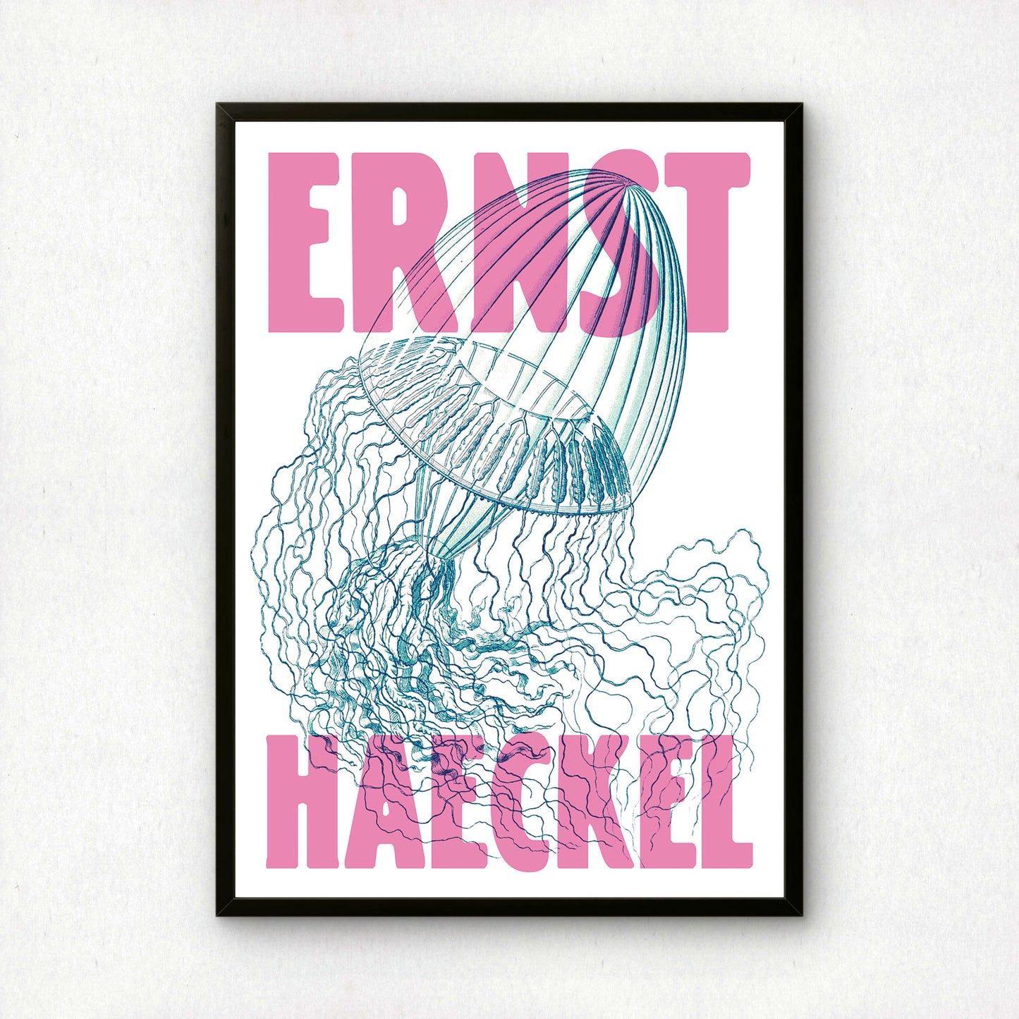 Ernst Haeckel Remixed Art Print 01 | Modern Design | Geometric Wall Art