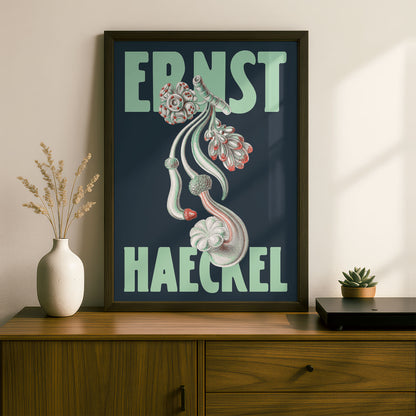 Ernst Haeckel Remixed Art Print 10 | Classic Art Reimagined | Premium Wall Art