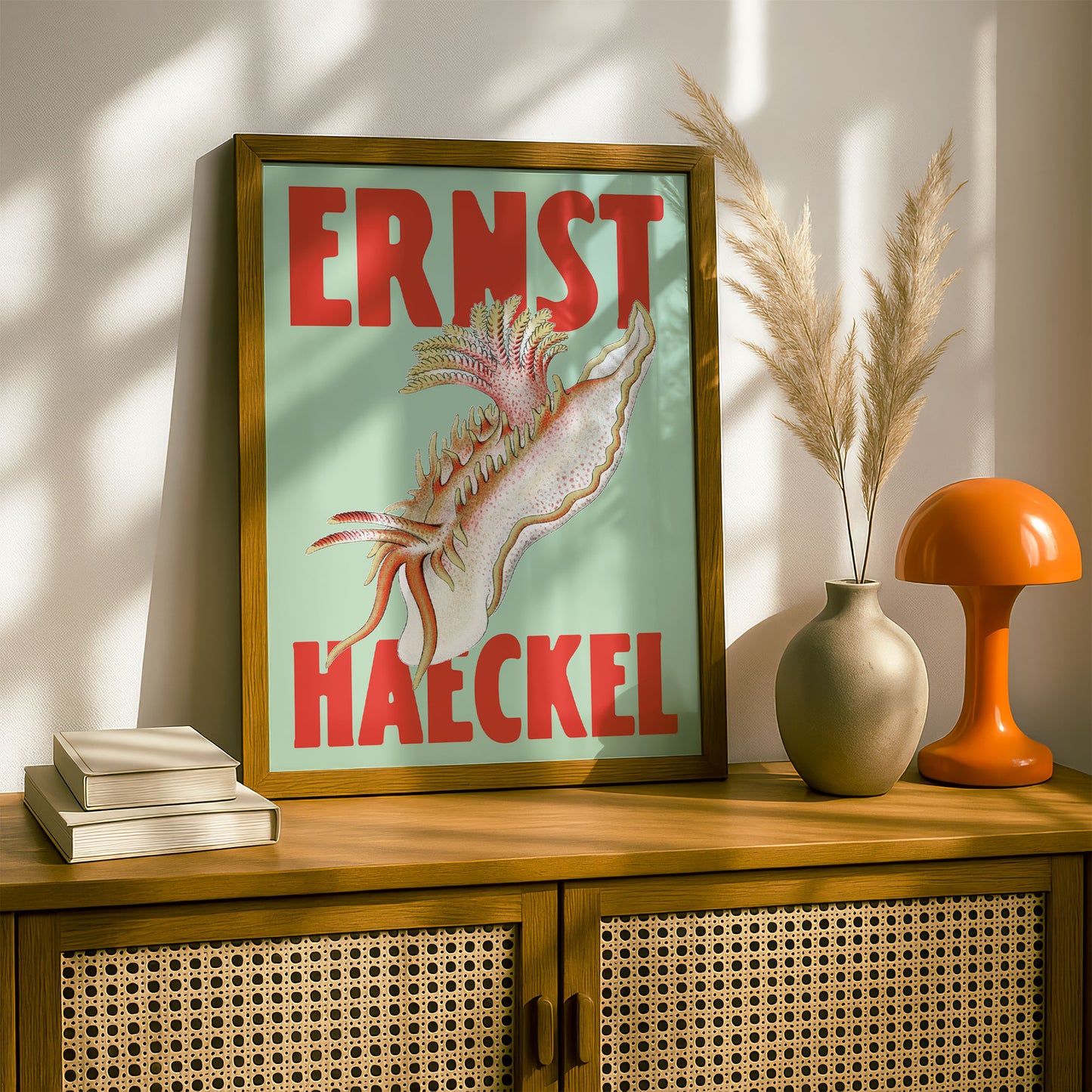 Ernst Haeckel Remixed Art Print 11 | Natural History Print | Premium Wall Art