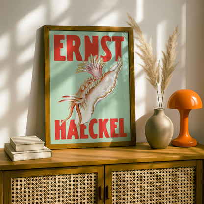 Ernst Haeckel Remixed Art Print 11 | Natural History Print | Premium Wall Art