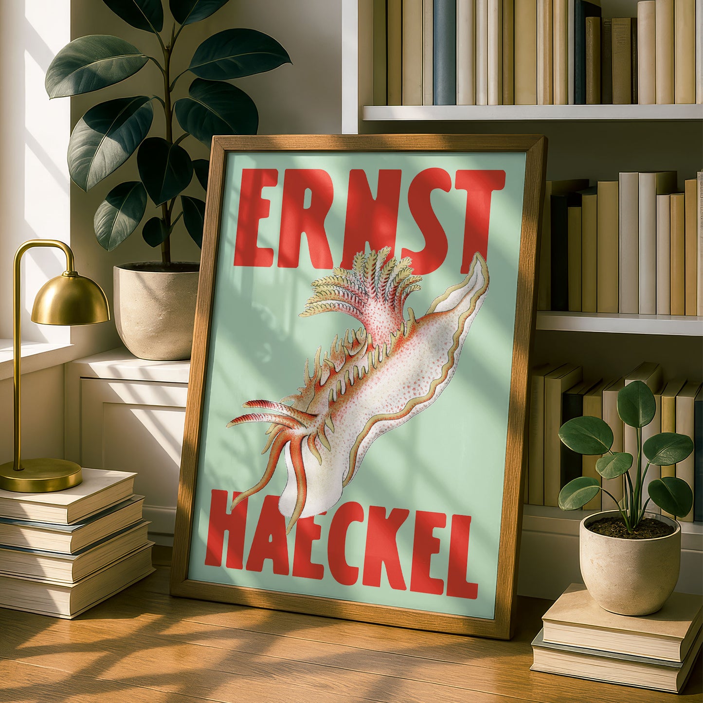 Ernst Haeckel Remixed Art Print 11 | Natural History Print | Premium Wall Art