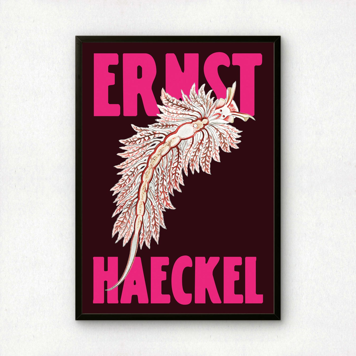Ernst Haeckel Remixed Art Print 12 | Modern Art Nouveau | Premium Wall Art