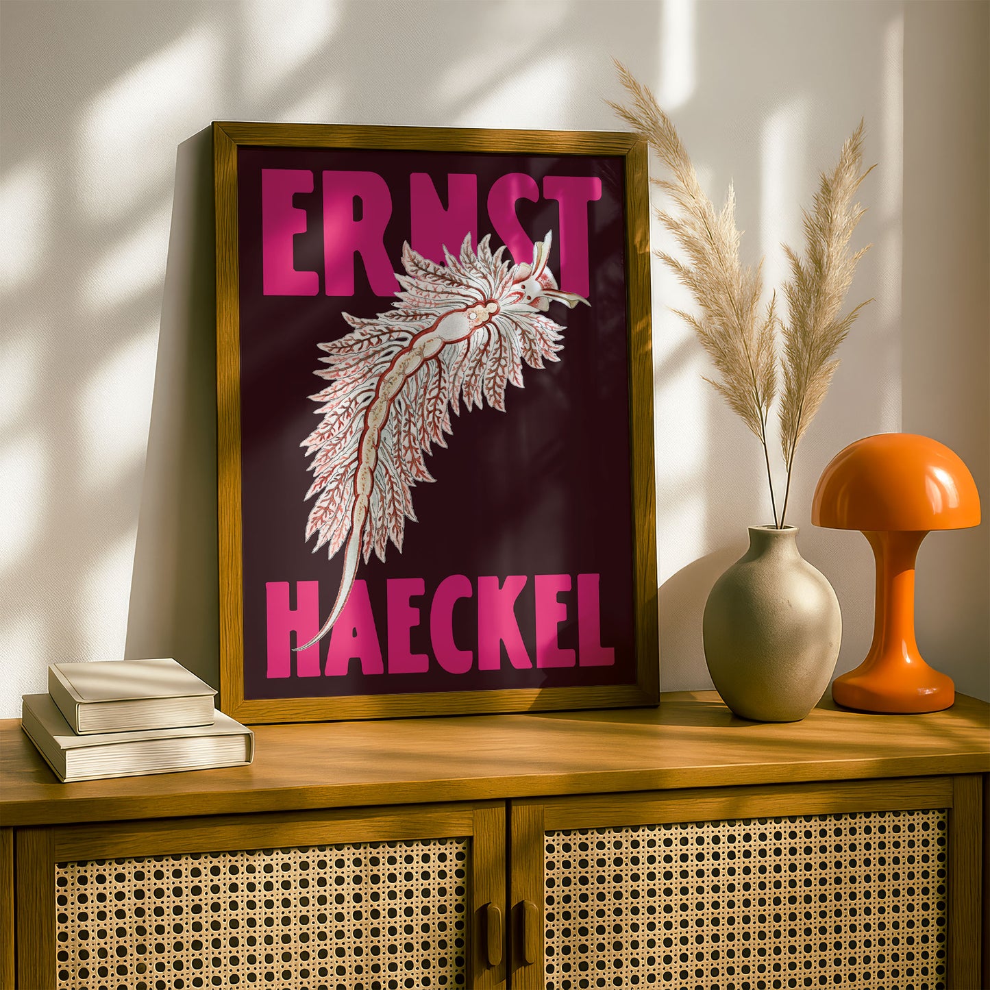Ernst Haeckel Remixed Art Print 12 | Modern Art Nouveau | Premium Wall Art