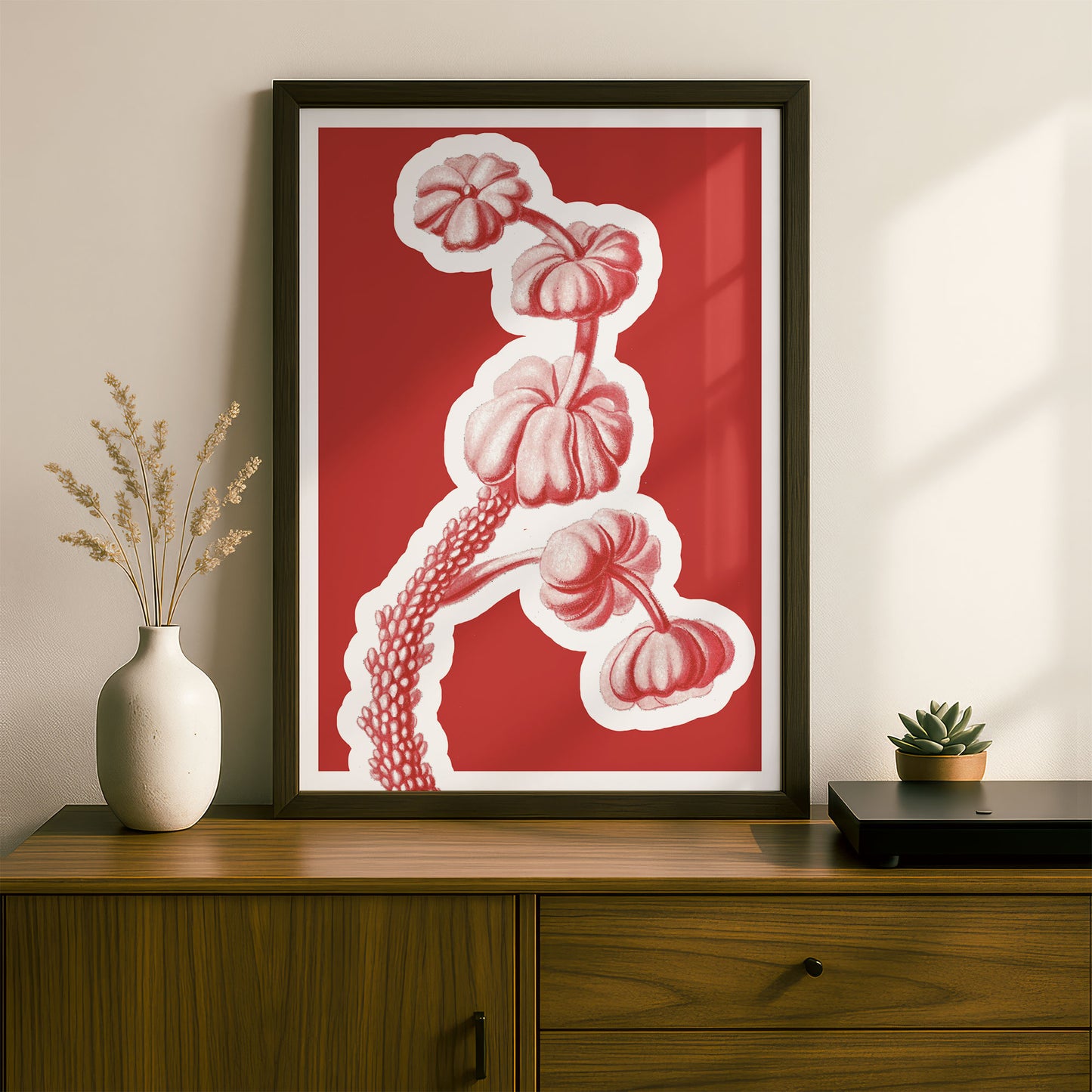 Ernst Haeckel Remixed Art Print 13 | Modern Design | Geometric Wall Art