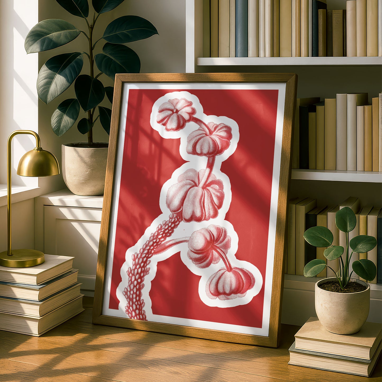 Ernst Haeckel Remixed Art Print 13 | Modern Design | Geometric Wall Art