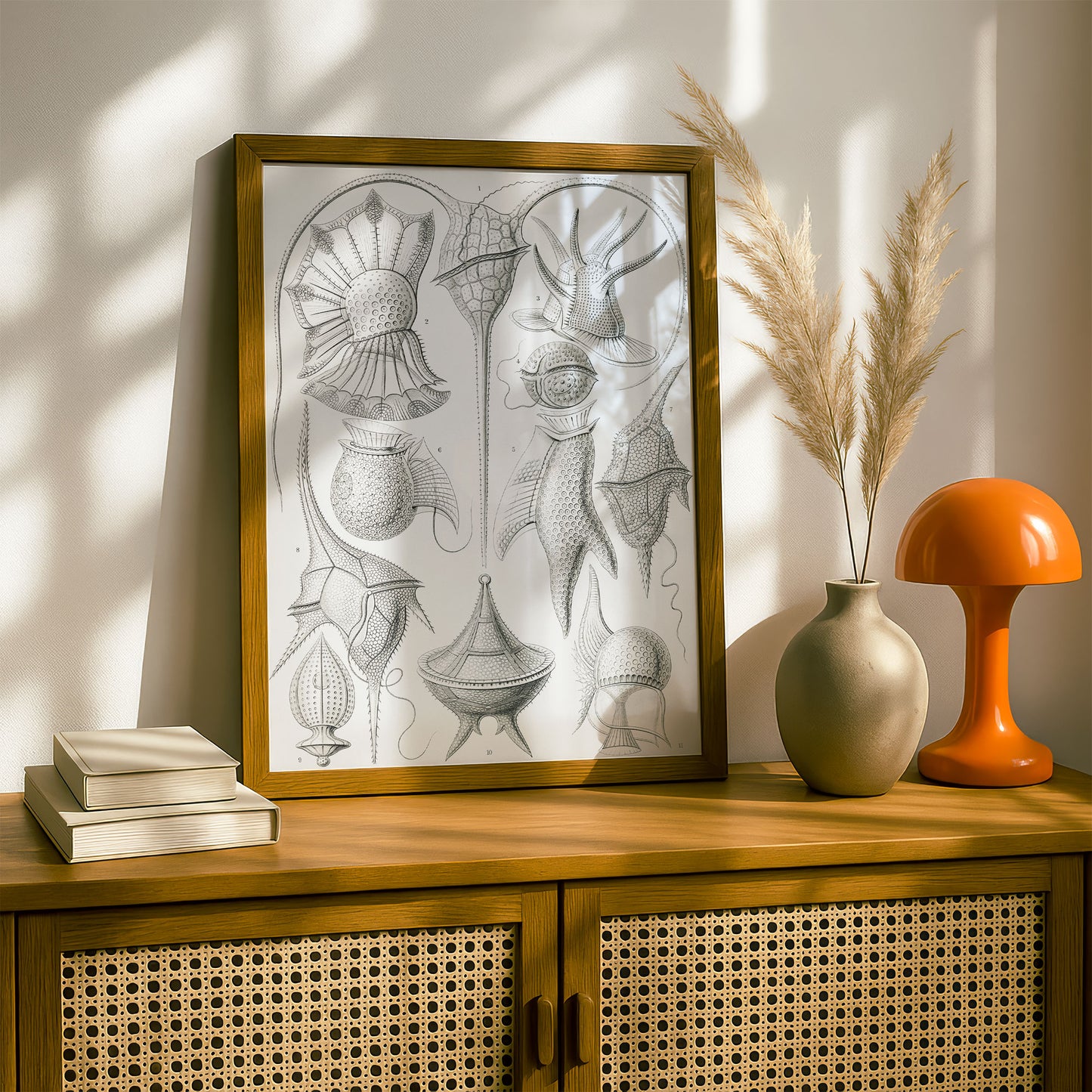 Ernst Haeckel Art Print | Plate 14: Peridinium | Vintage Wall Art Poster