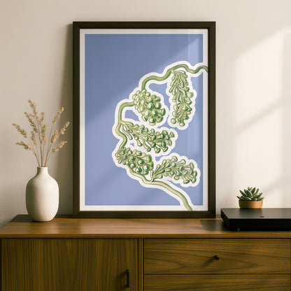 Ernst Haeckel Remixed Art Print 14 | Vintage Art Reimagined | Modern Wall Art