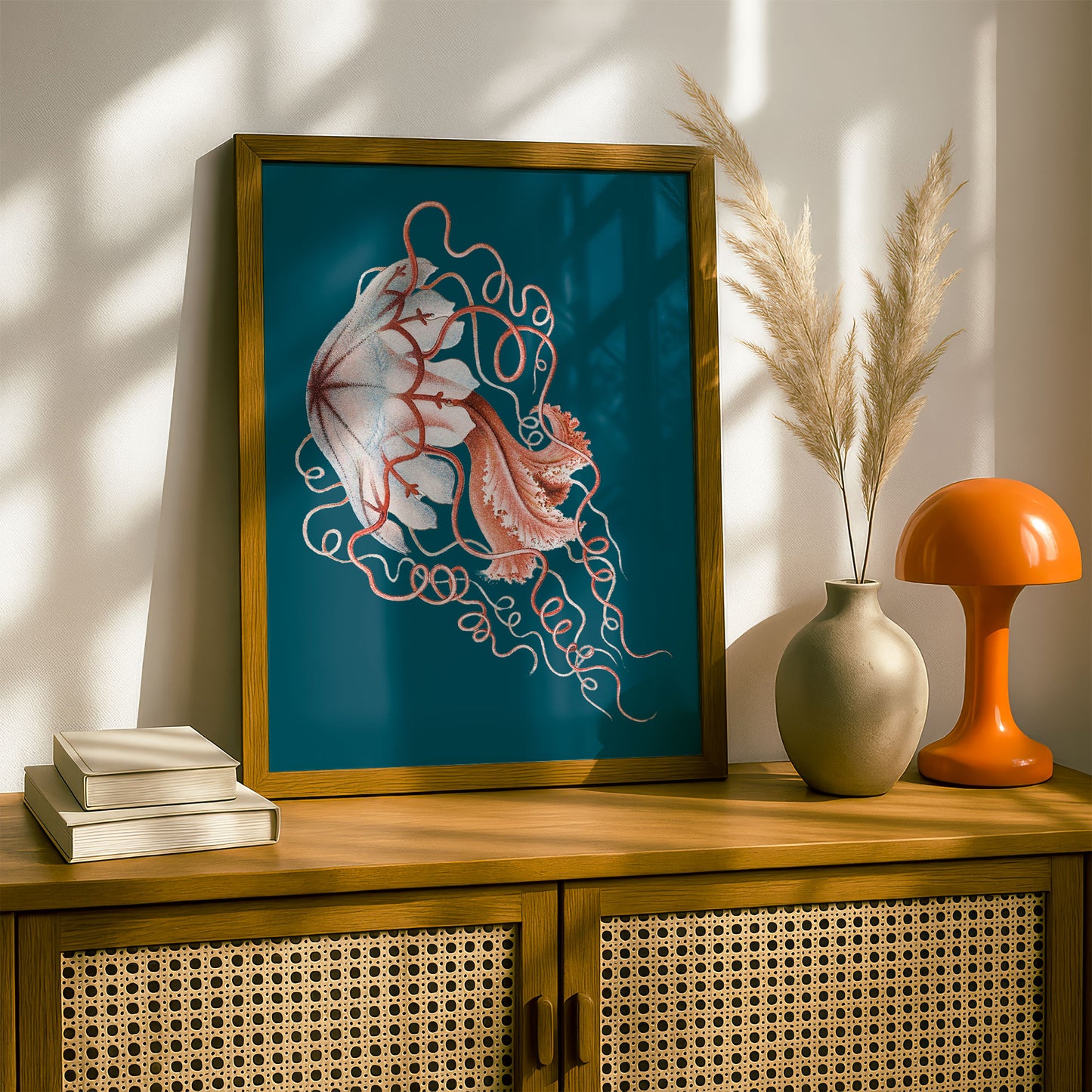 Ernst Haeckel Remixed Art Print 16 | Classic Art Reimagined | Premium Wall Art