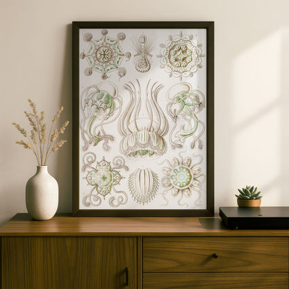 Ernst Haeckel Art Print | Plate 16: Pegantha | Quality Vintage Wall Art Poster