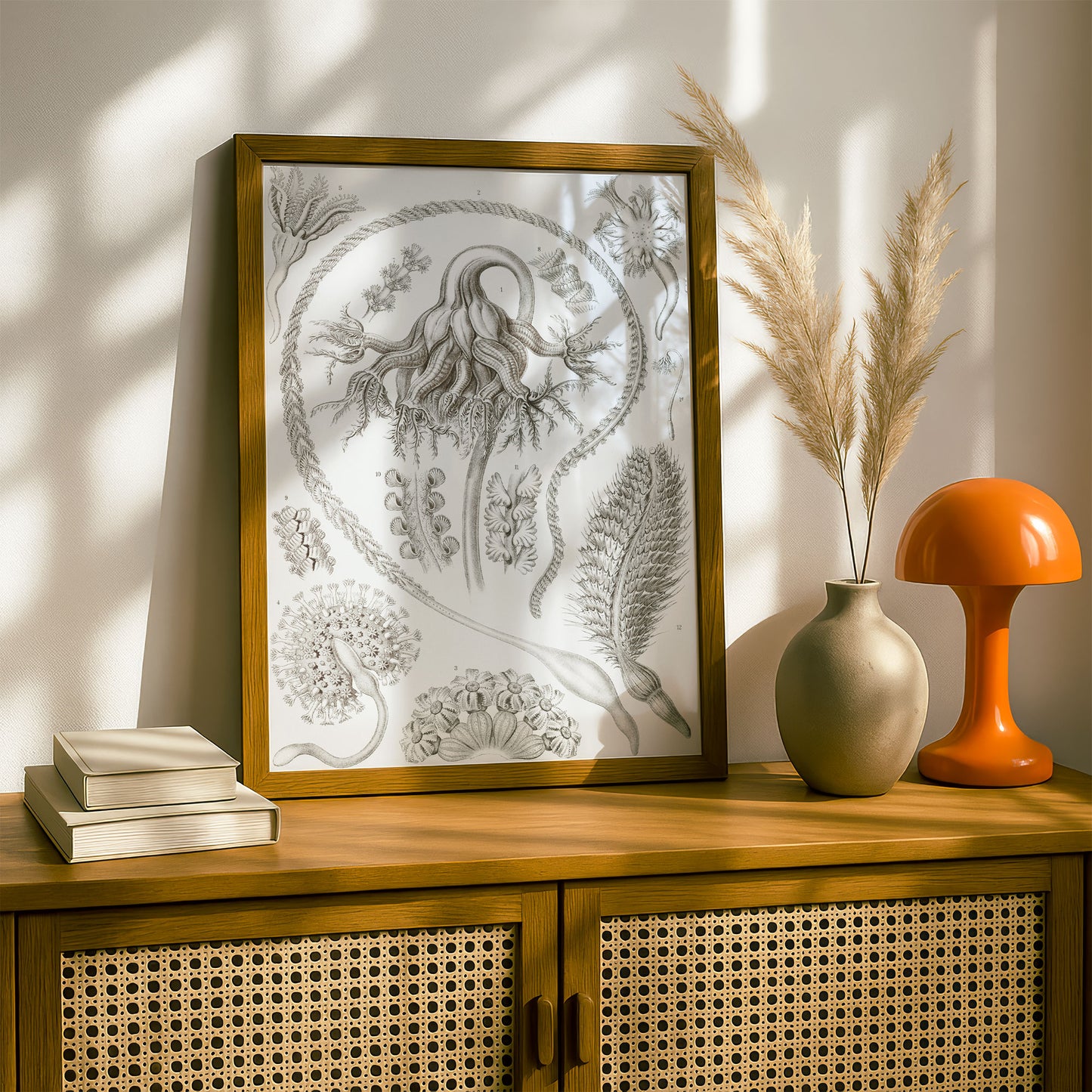 Ernst Haeckel Art Print | Plate 19: Pennatula | Vintage Wall Art Poster