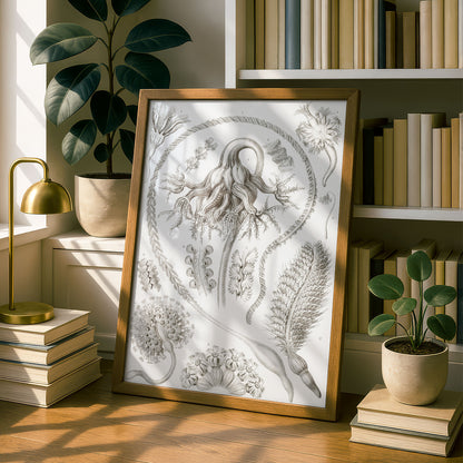 Ernst Haeckel Art Print | Plate 19: Pennatula | Vintage Wall Art Poster