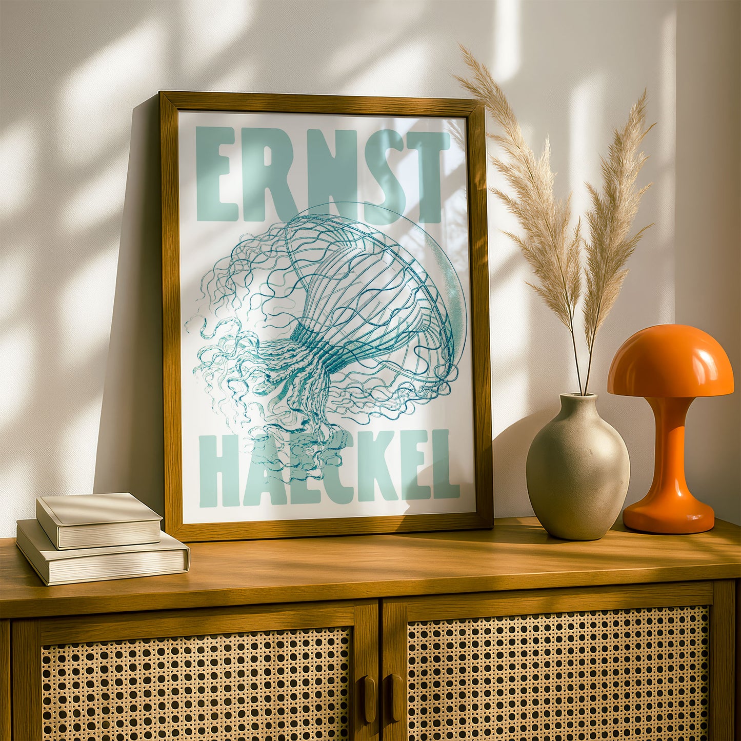 Ernst Haeckel Remixed Art Print 02 | Vintage Art Reimagined | Modern Wall Art