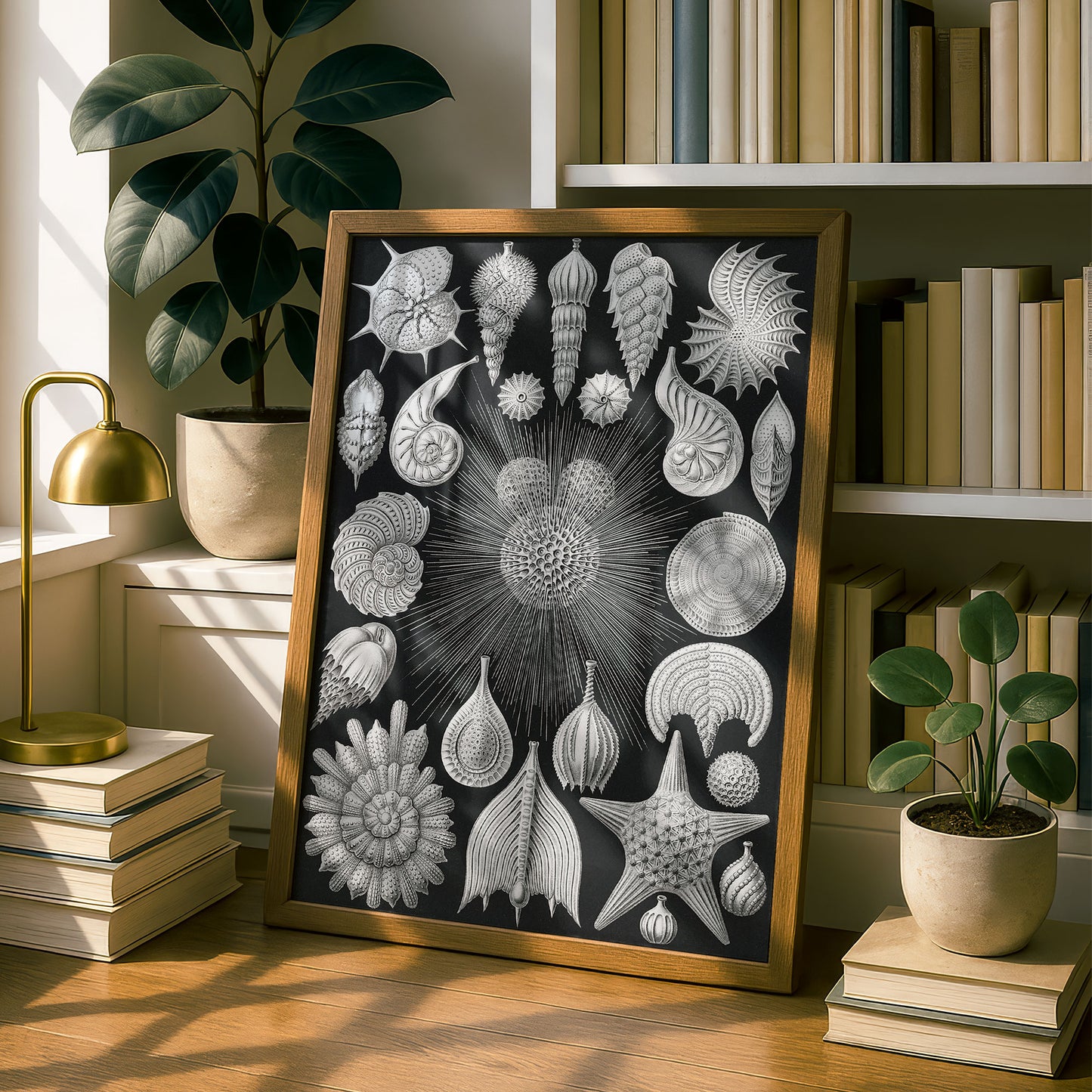 Ernst Haeckel Art Print | Plate 2: Globigerina | Vintage Wall Art Poster