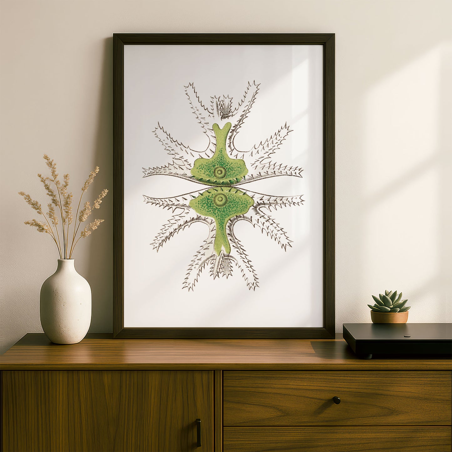 Ernst Haeckel Remixed Art Print 20 | Vintage Art Reimagined | Modern Wall Art