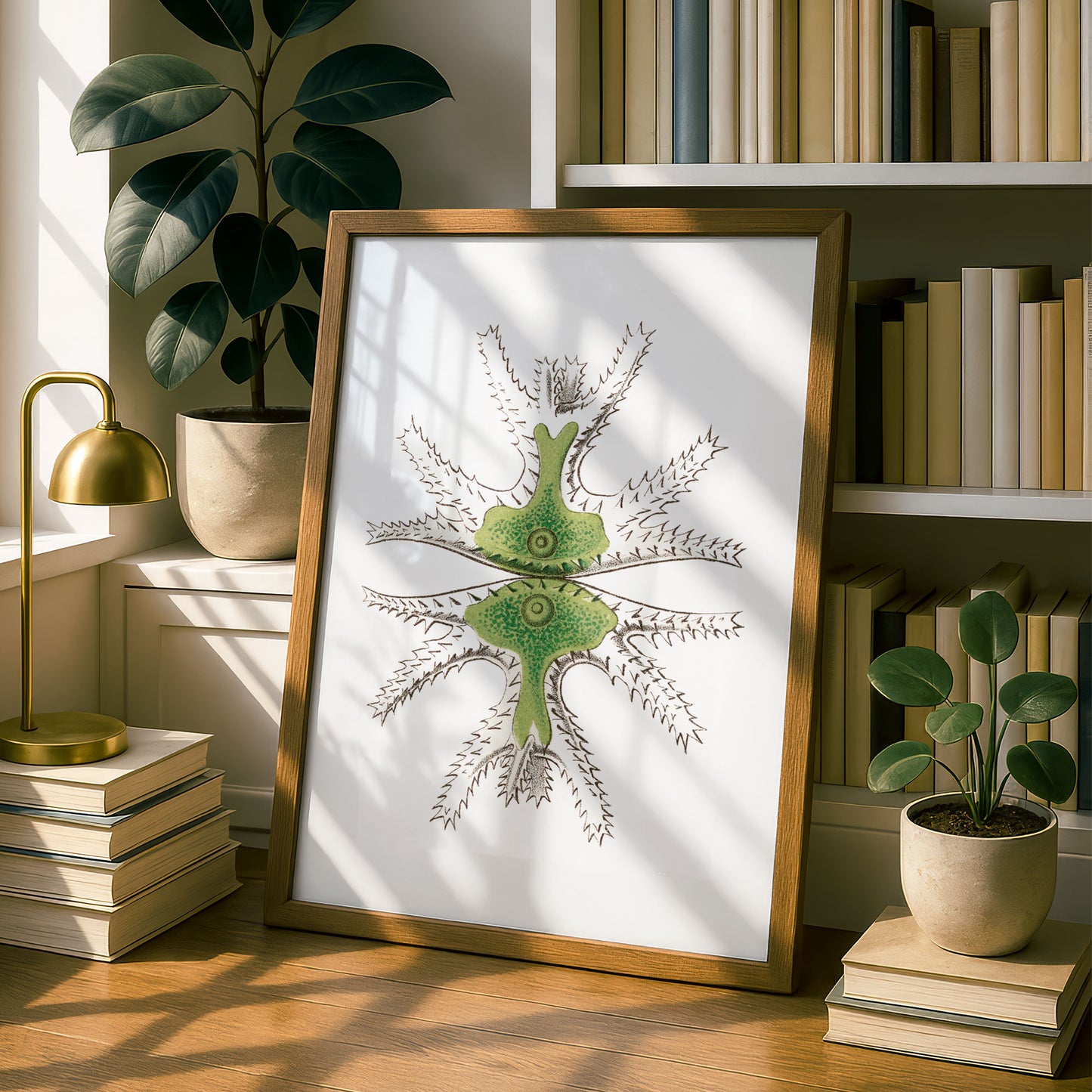 Ernst Haeckel Remixed Art Print 20 | Vintage Art Reimagined | Modern Wall Art