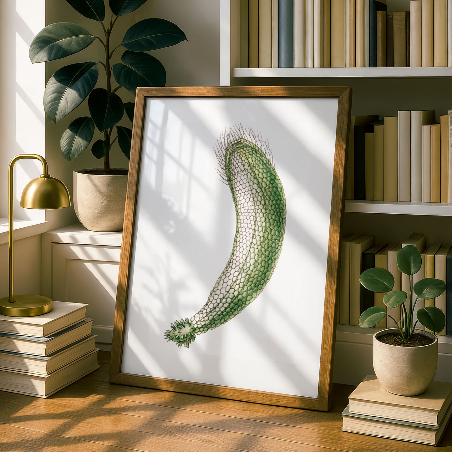 Ernst Haeckel Remixed Art Print 21 | Vintage Illustration | Modern Wall Art