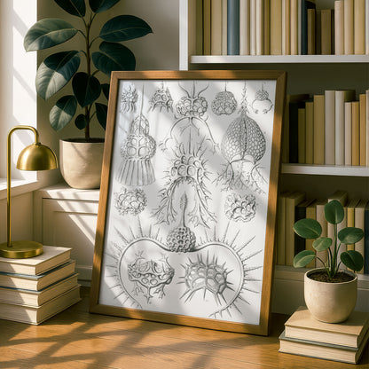 Ernst Haeckel Art Print | Plate 22: Elaphosphyris | Vintage Wall Art Poster